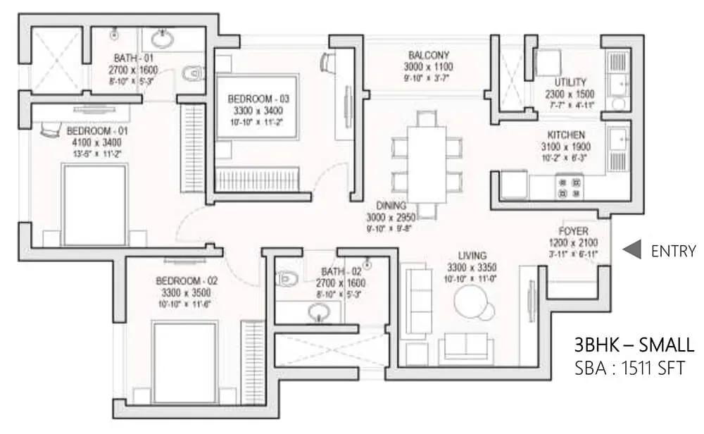 Sobha Township apartments