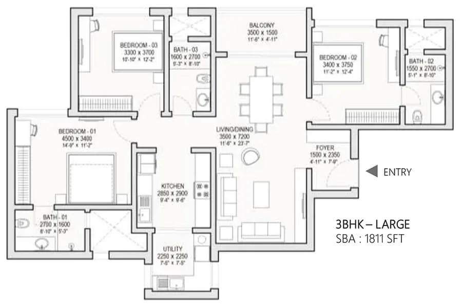 Sobha Township apartments