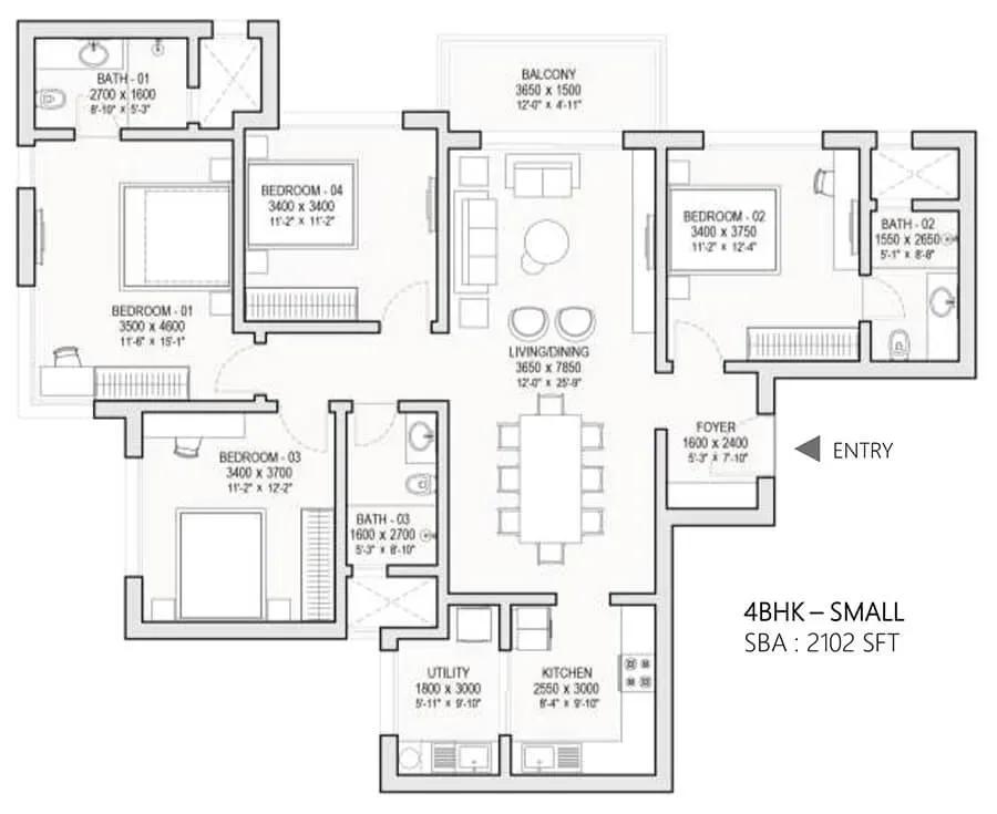 Sobha Township apartments