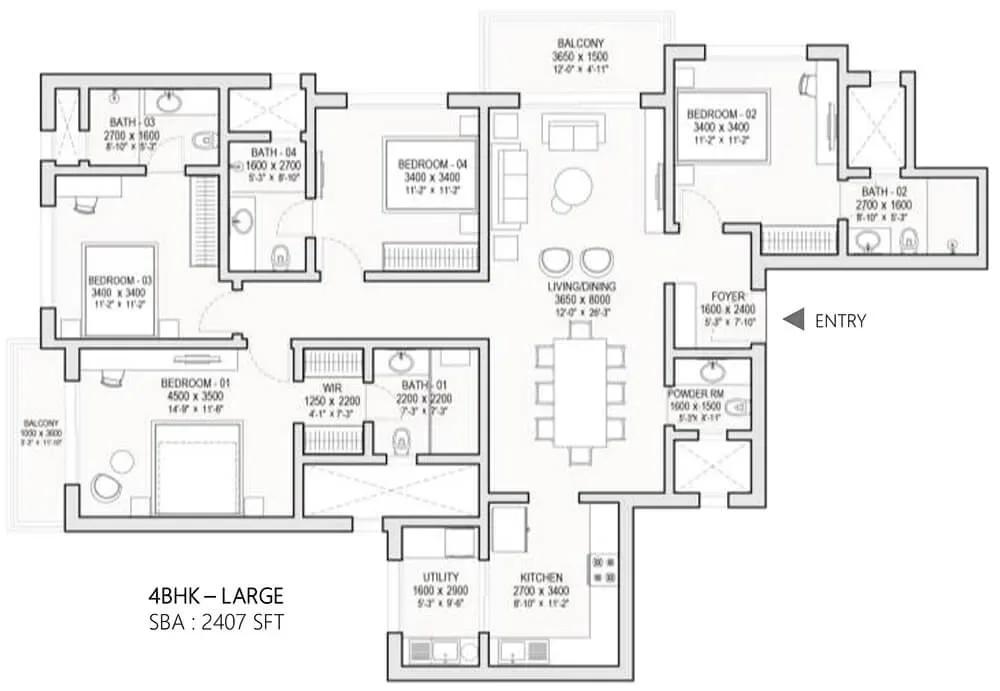 Sobha Township apartments