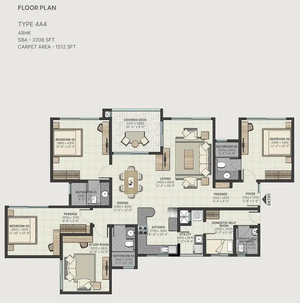 Sobha Windsor apartments