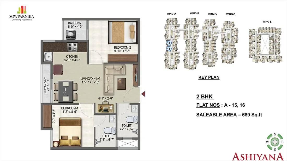 Sowparnika Ashiyana apartments