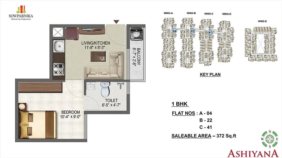 Sowparnika Ashiyana apartments