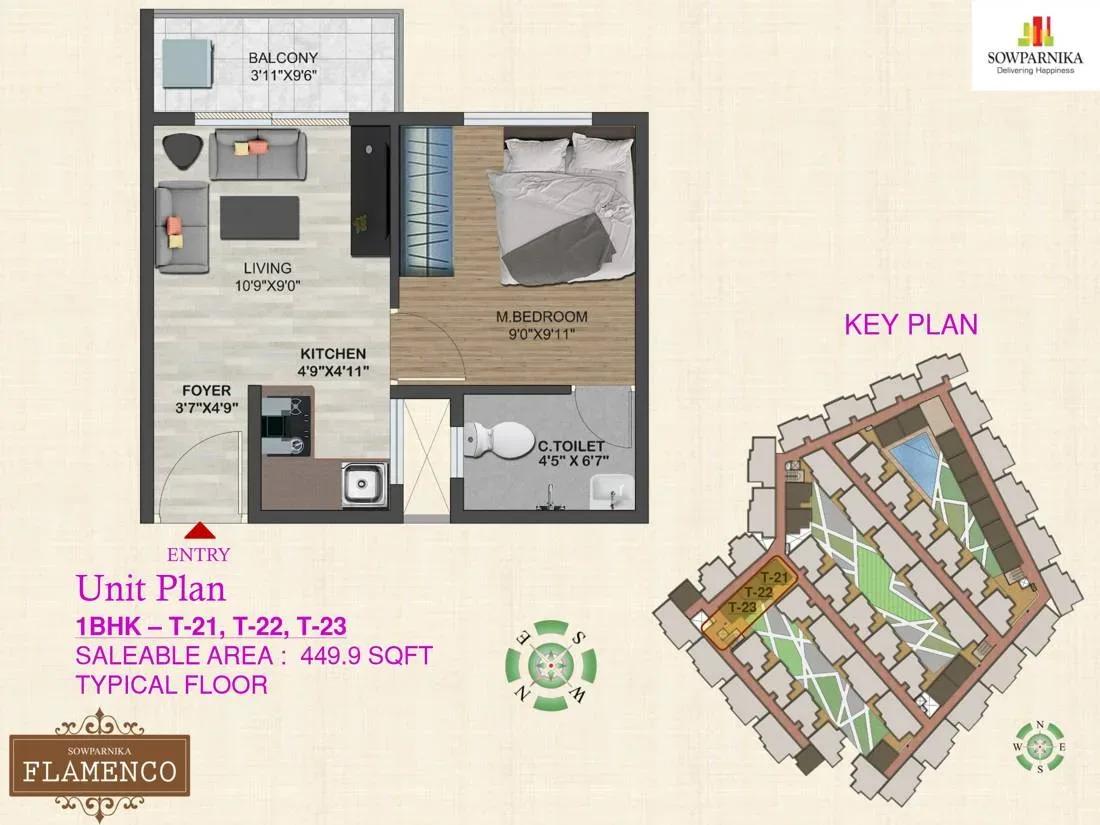Sowparnika Flamenco apartments