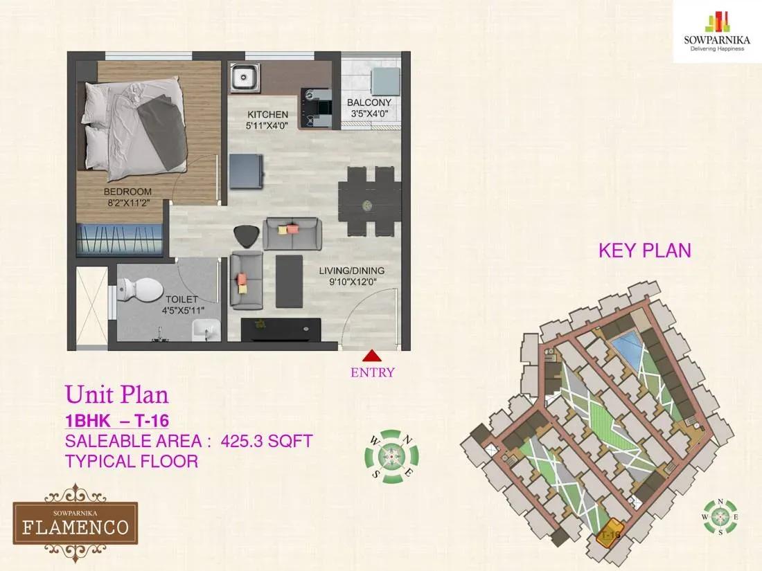 Sowparnika Flamenco apartments
