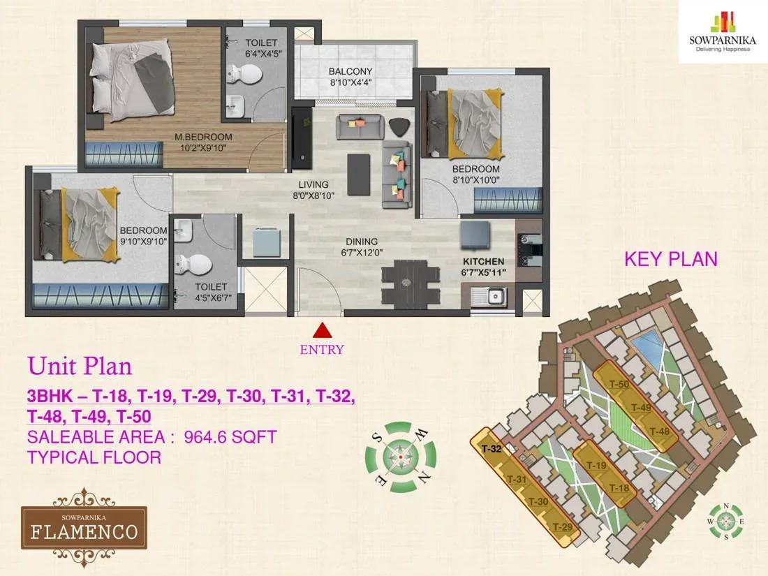 Sowparnika Flamenco apartments