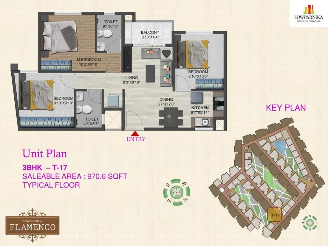 Sowparnika Flamenco apartments