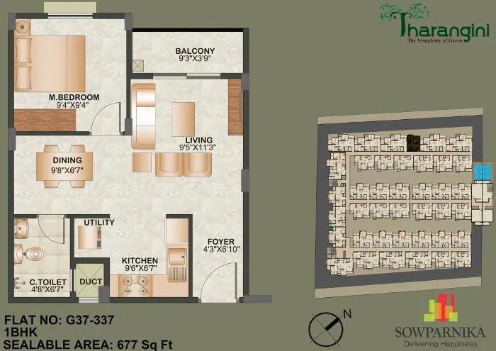 Sowparnika Tharangini apartments