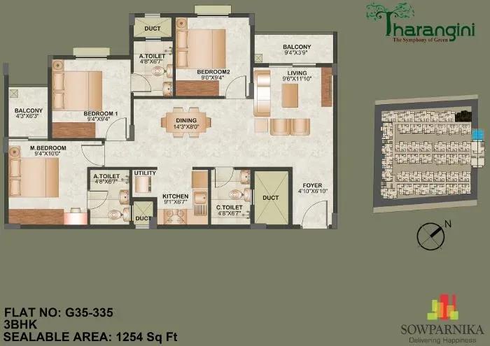 Sowparnika Tharangini apartments