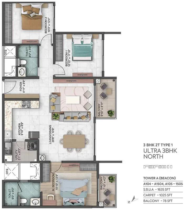 Sumadhura Capitol Residences apartments