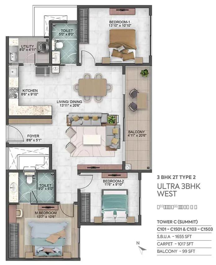 Sumadhura Capitol Residences apartments