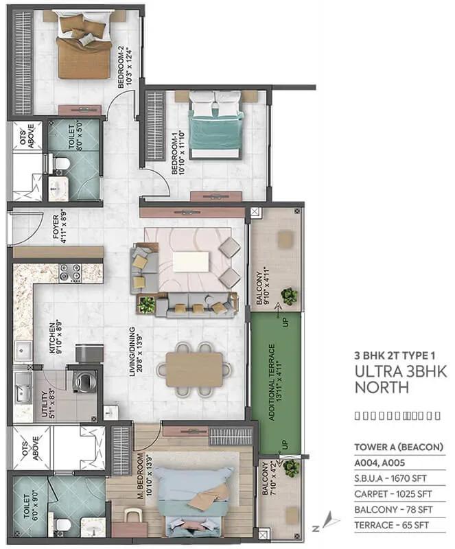 Sumadhura Capitol Residences apartments