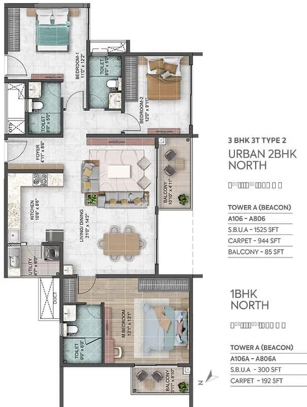 Sumadhura Capitol Residences apartments