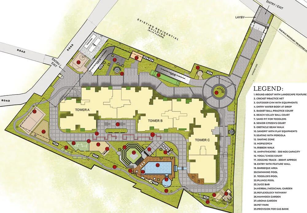 Layout plan of Sumadhura Epitome
