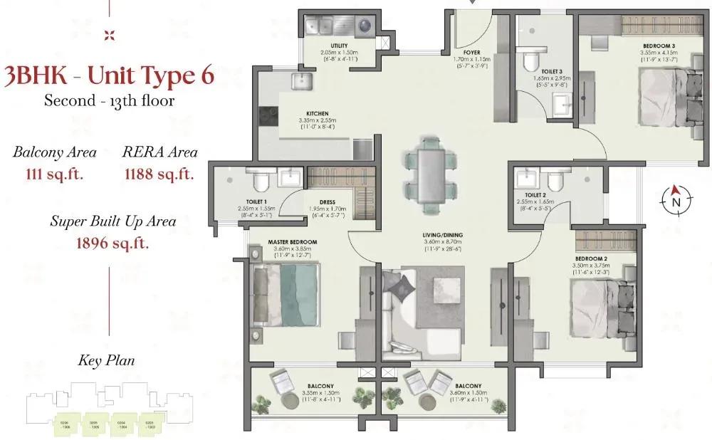 Suyug Saffron floor plan