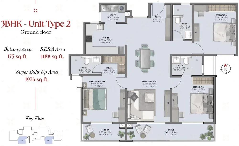 Suyug Saffron floor plan