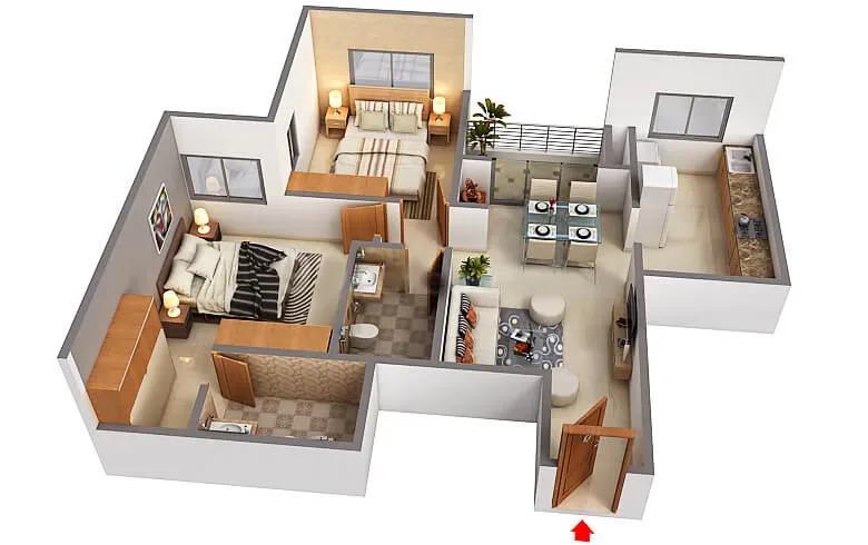 Svamitva Emerald Square apartments
