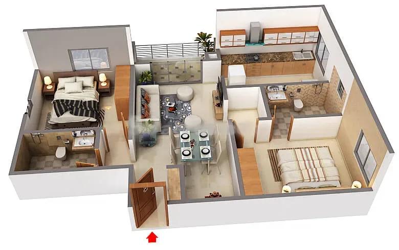 Svamitva Emerald Square apartments