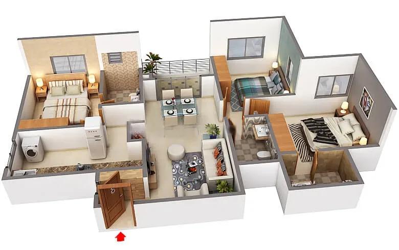 Svamitva Emerald Square apartments