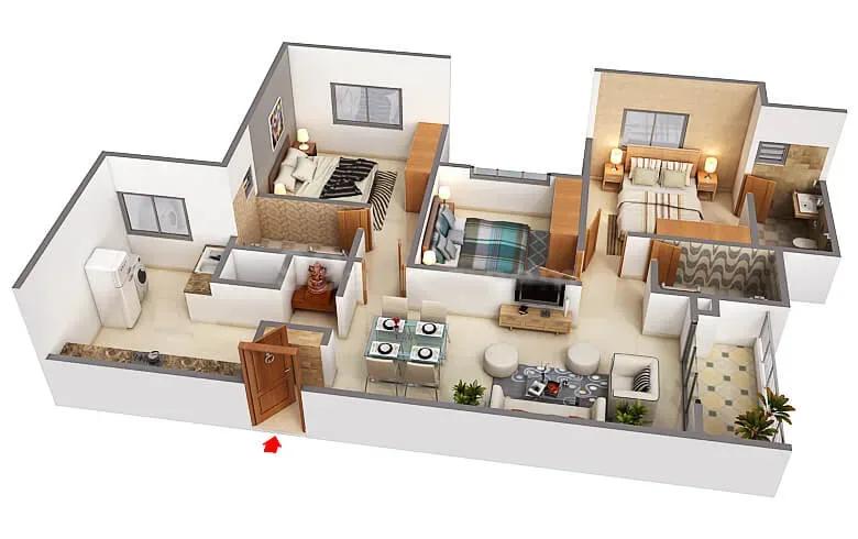 Svamitva Emerald Square apartments