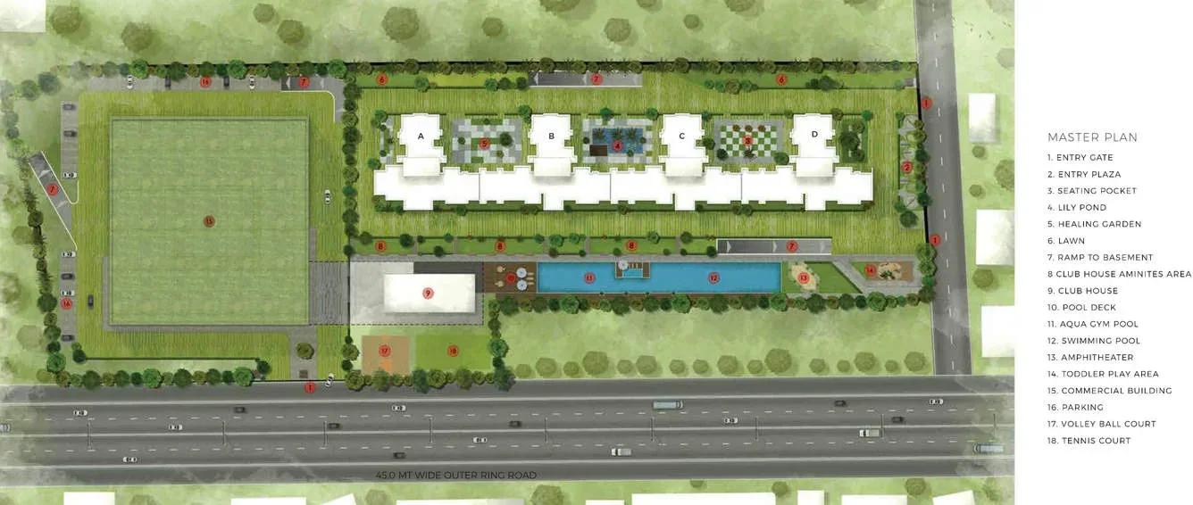 The Advantage Raheja Pebble Bay apartments