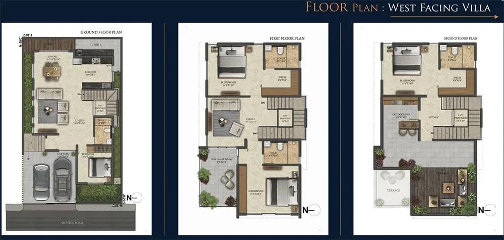 The Akshara Valley Address Villas villas