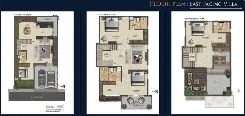 The Akshara Valley Address Villas villas