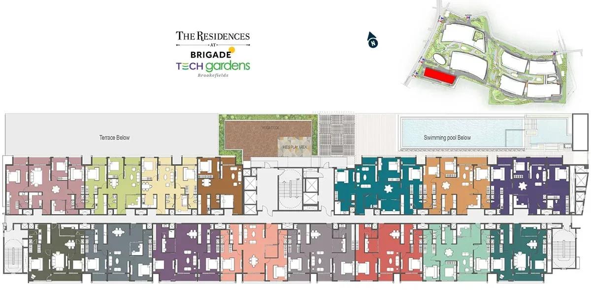 Brigade Tech Gardens Residences apartments