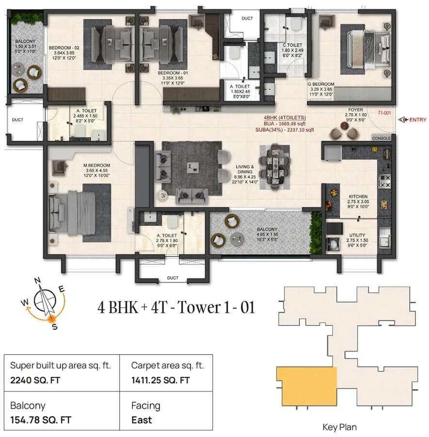 Trendsquares World of Gardens apartments