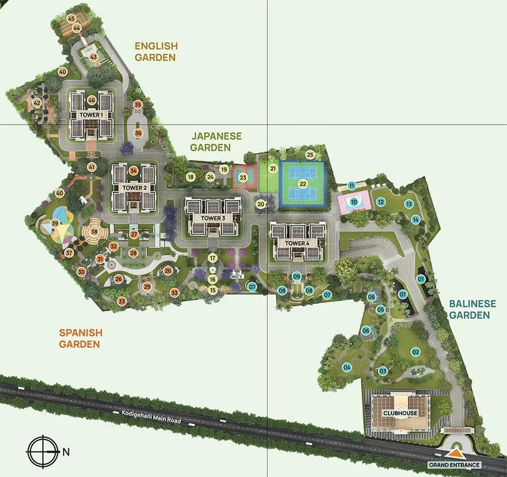 Trendsquares World of Gardens apartments