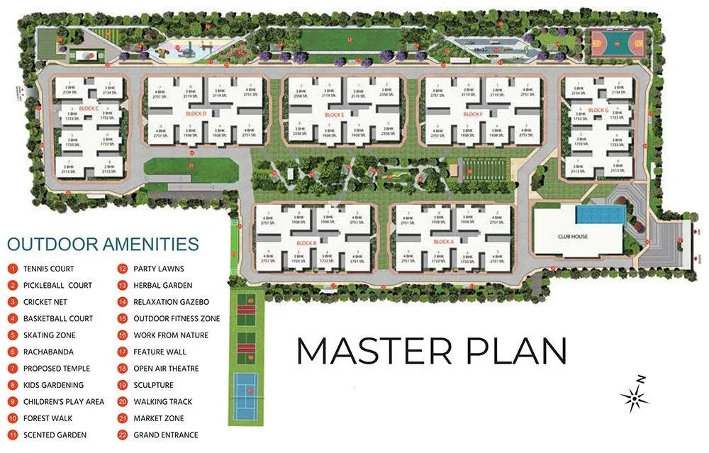 Tridasa Rise Apartments master plan