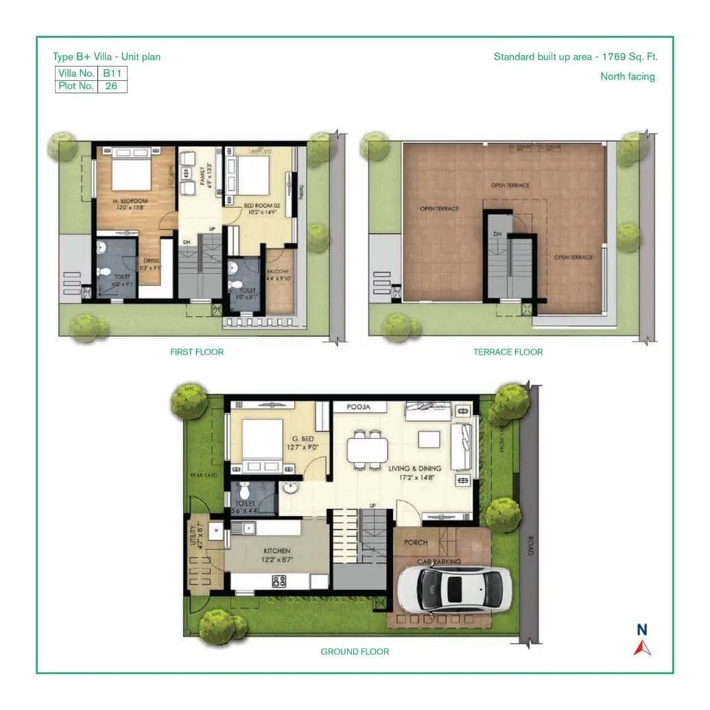 TVS Emerald Green Acres apartments