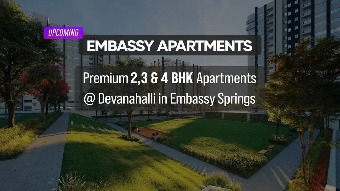 Upcoming Embassy Apartments