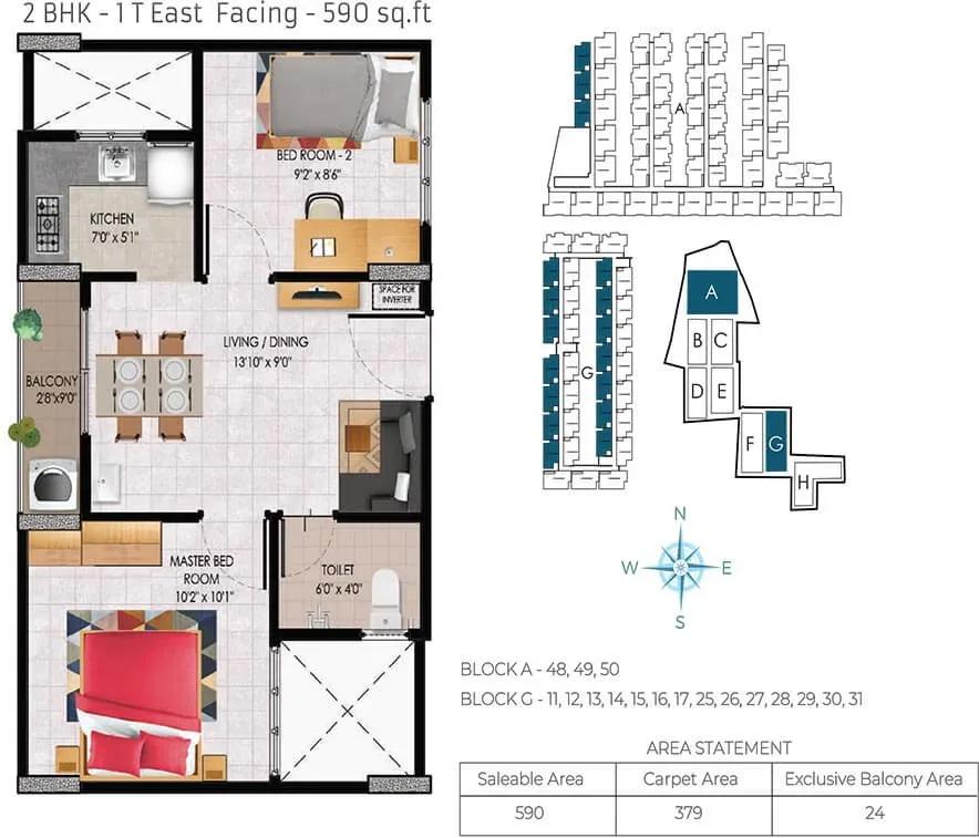 Urbanrise Jubilee Residences apartments