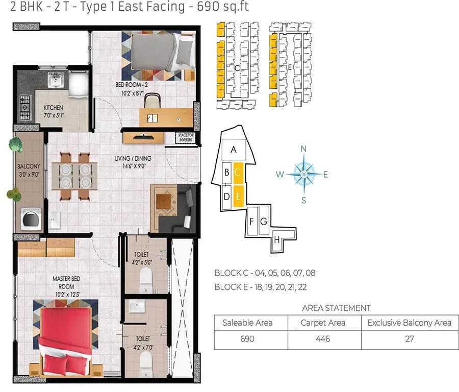 Urbanrise Jubilee Residences apartments