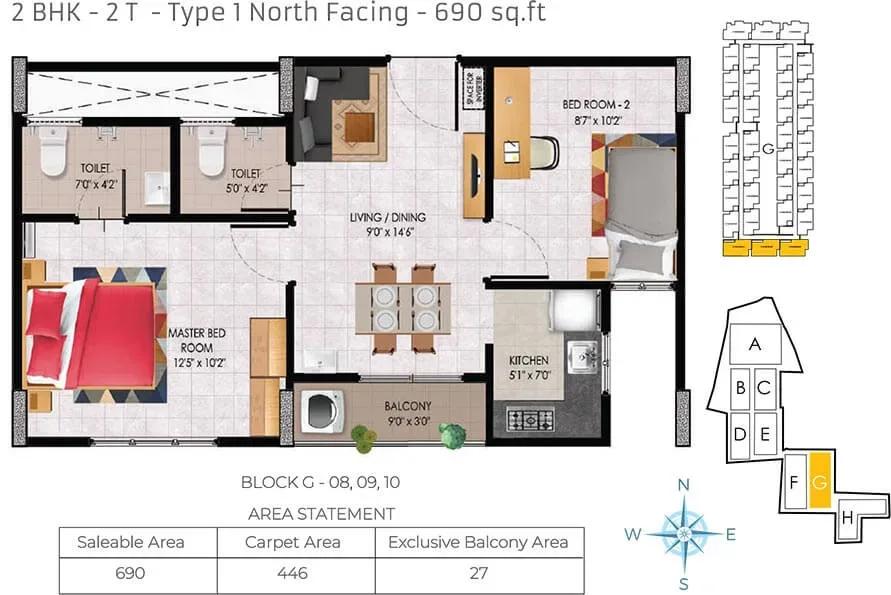 Urbanrise Jubilee Residences apartments