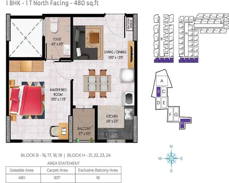 Urbanrise Jubilee Residences apartments