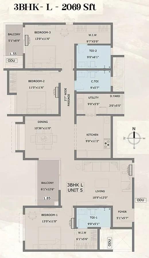 Vajram Vivera Apartments apartments