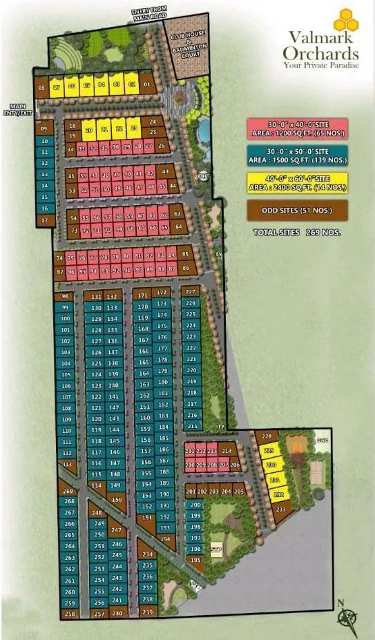 Valmark Orchards plots