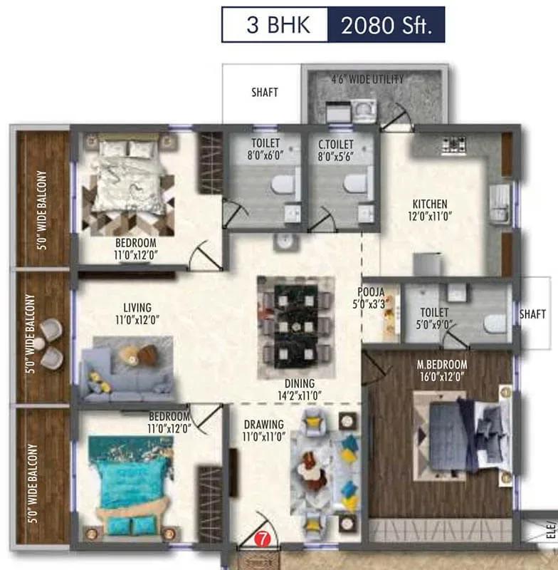 Vertex 33 West apartments