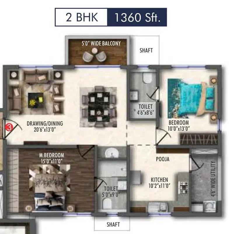 Vertex 33 West apartments